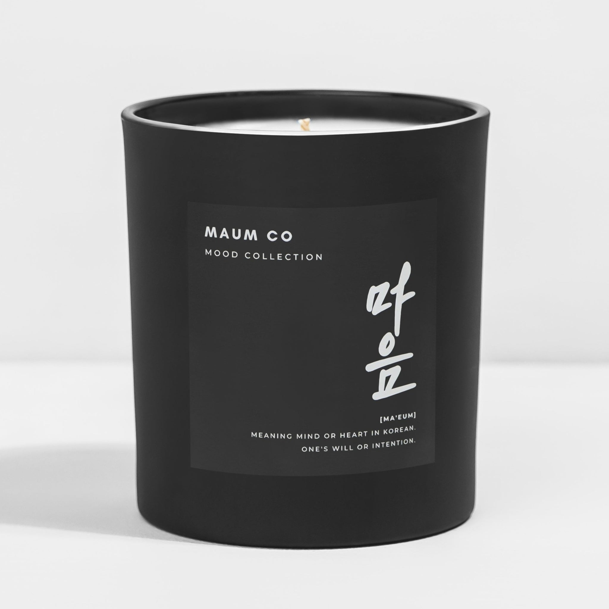 Korean candle meaning heart